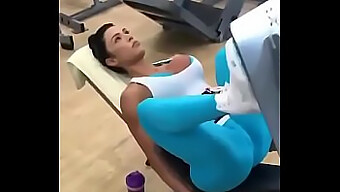 Muscular Man'S Visible Crotch During Workout